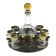 Mini-bar 7 objects metropolitan, engraving 500/50 ml