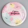 Disposable paper plate "Happy Birthday", 18 cm