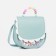 Baby bag on a magnet, the color is light turquoise