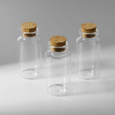 Jars for storing beads, d = 3 × 6 cm, 3 pcs-1