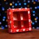 Box for sweets 4 pcs, 12.6 x 12.6 x 3.5 "Santa Claus"