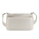 Female bag, artificial leather, beige 28x10x19 cm