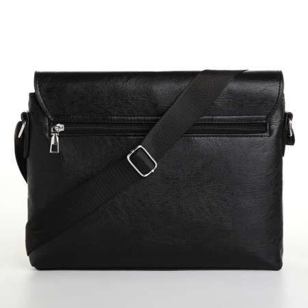 Male bag, black color-3