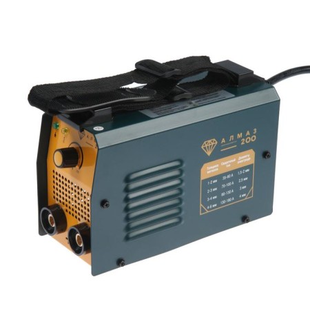 Inverter welding machine "Diamond 200", 220 V, 6000 W, 20-200 A, D = 3 mm, Hot Start-1