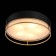 Ceiling lamp ST LUCE. SL1127.432.05. Chodo. 5x40 watts, E27, 60x60x18 cm, black color, matte gold