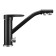 Kitchen mixer Ulgran U010-344, ultra-black color