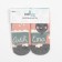 Women's socks with terry inside "Lama in the bath", size 23-25