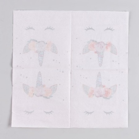 Paper napkins “Your Unicorn”, 25 × 25, set 20 pcs.-3