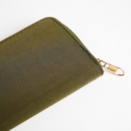 Women's wallet with lightning, khaki color-2