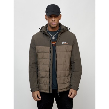 Sports male jacket, size 60, brown color-14