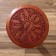 Carved table 30x30x54 cm
