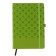 Diary of a low -up A5, 100 sheets in a cage, elastic band, leatherette cover, mix
