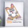 Photo frame plastic 30x40 cm silver (112)