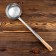 Cossack for cauldron Uzbek 52cm, light wooden handle