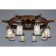 Ceiling chandelier Ferro E27 480W