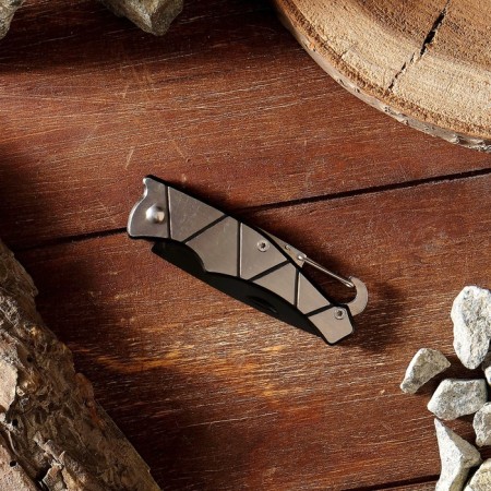 Folding “Geometry” knife 15.5cm, blade 66mm/1.2mm-1