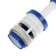 Reinforcement for flush tanks "RBM" AS-6.1, with a lower flat bottom valve, white