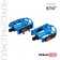 Pedals 9/16 "Dream Bike, with bearings, plastic/steel, blue color