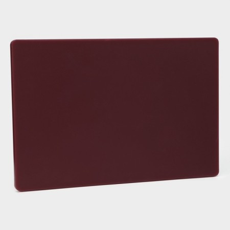 Board Professional cutting shade, 60 × 40 × 1.8 cm, burgundy color-2