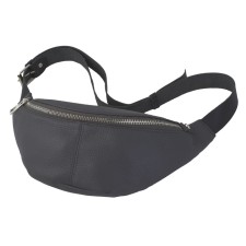 Waist bag, lightning department, adjustable belt, gray color