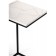 Coffee table Hercules Onyx metal, black 30x34x62 cm