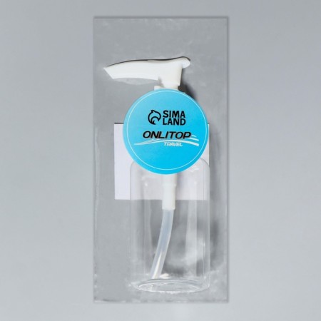 A bottle for storage, with a dispenser, 75 ml, color mix-6