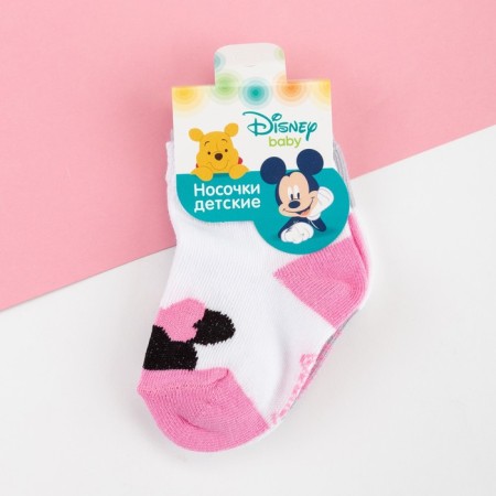 Set of socks Minnie Mouse, 2 pairs, 12-14 cm-3