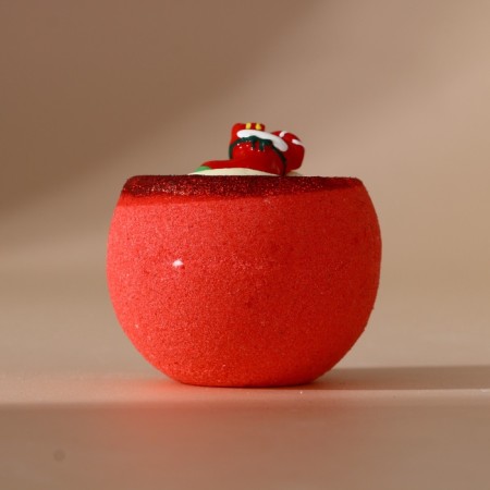 A bomb for a bath with a toy Pure happiness "New Year's sock", 130 g-1