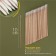 Wooden -based sticks, pointed, 10 cm, 100 pcs
