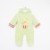 Overalls for a boy, height 68 cm, green color