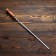 Uzbek shampoo with a wooden handle, working length - 40 cm, width - 10 mm, thickness - 3 mm