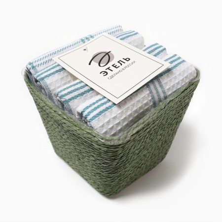 A set of decorative napkins Ethel Vlue 30x30cm., 4pcs, 100%HL.-5