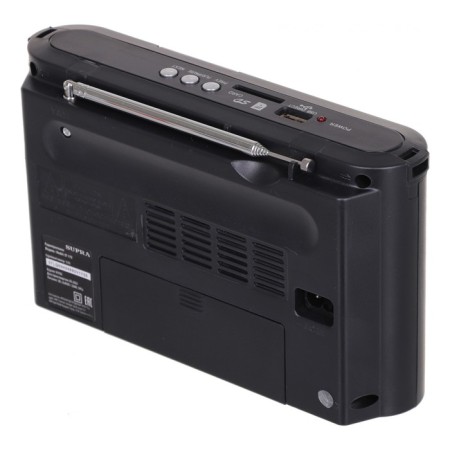 Portable Supra ST-17U Black USB SD radio receiver-2