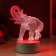 Light "Elephant" Led RGB from the RISALUX network