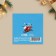 Greet-Mini "Magic holiday", Santa Claus 7 x 7 cm, New Year