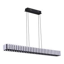 Люстра подвесная St Luce. SL6203.413.42. Estense. 1х42 Вт, LED, 3000K, 3360 Lm, 105х14х20 см, цвет чёрный