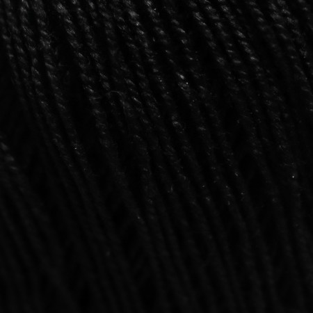 Yarn "Color lace" 100% Mercerized cotton 465m/50g (02-black)-3
