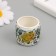 Stick Paper "Garden flowers" d = 3 cm 100 pcs in a roll 3.5x3.5 cm