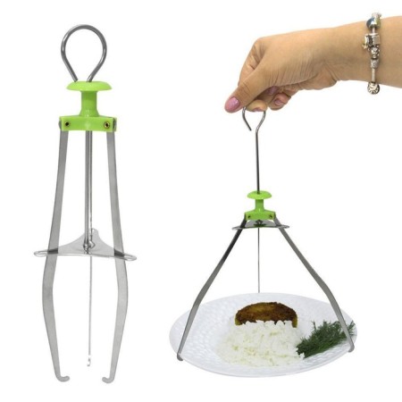Clime for moving dishes, three -sided, 23 cm-2