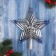 Tips "Star strip volume" 23x20.5 cm, silver-blue