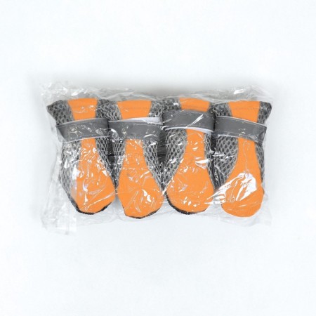 Dog boots "comfort +", size L (5, 3 x 4 cm), orange-4