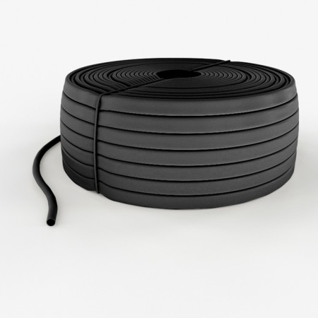 Meter Cambrick Tv-40 PVC Black, Ø 14 mm Rexant
