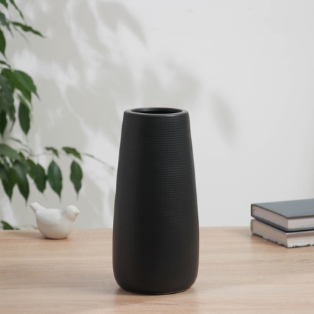 VAZA Ceramics Table "Adelmo" 24.5x11 cm, black
