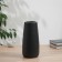 VAZA Ceramics Table "Adelmo" 24.5x11 cm, black