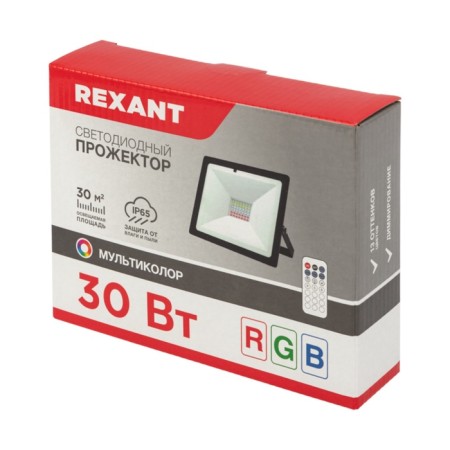 Color's color glow projector multicolor (RGB) 30W with the remote control remut rexant-2