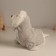 Decor "White Seal in a jacket with a hood" 16x25x19 cm
