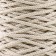 Knitting cord 100% polyester 3mm 100m/200 ± 20g (02-milk)