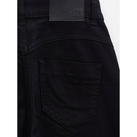 Women's jeans with Push-up Contte Elegant Skinny, size XL, DEEP Black color-12