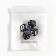 Dice play "Game time", 1.6 x 1.6 cm, set 2 pcs, blue