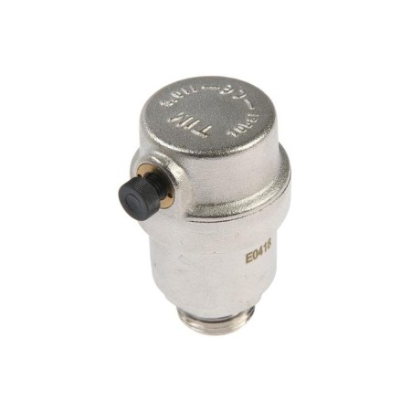 Automatic air vent is TIM BL5818, 1/2 ", with a cutting valve